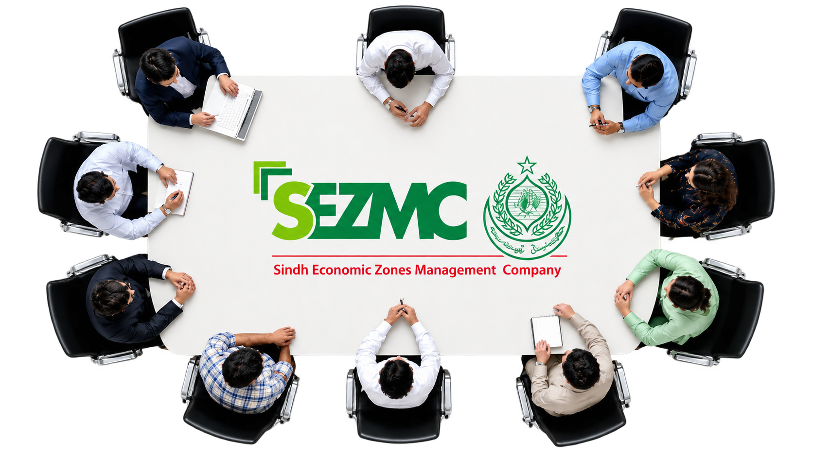 Sindh Economic Zones Management Company team